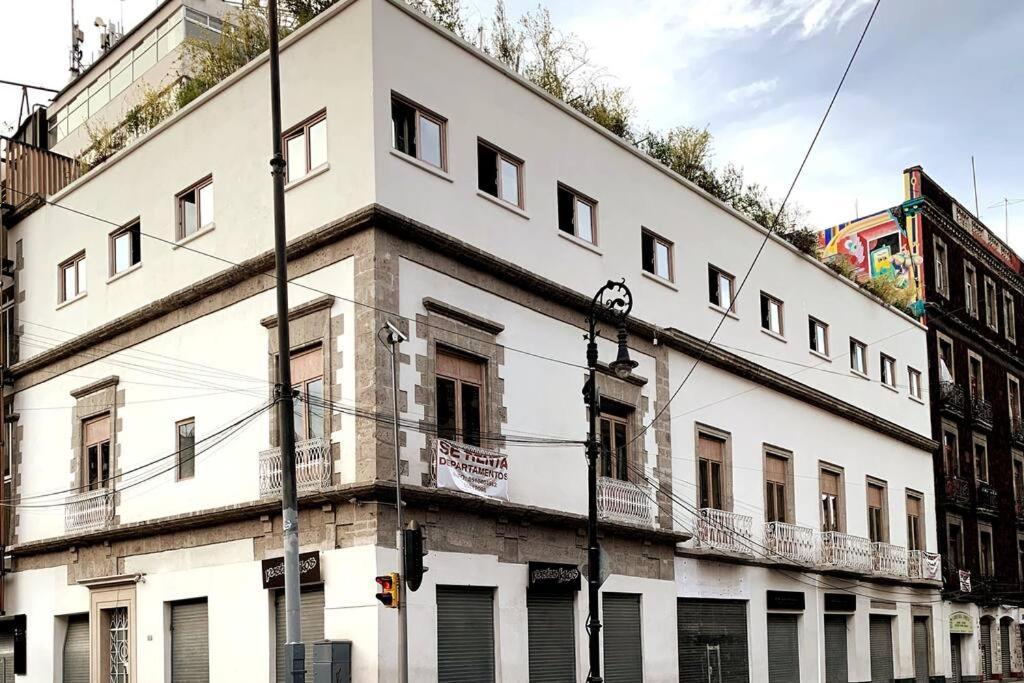 123 Loft Confort Centro Hist Cdmx Ventana Acustica Мехико Экстерьер фото